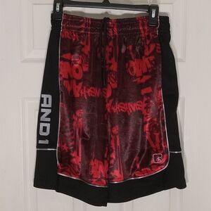 basketball shorts Youth Size Small AND1 Graffiti